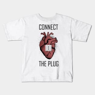 CONNECT THE PLUG Kids T-Shirt